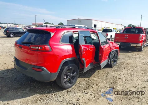 2018 Jeep Cherokee Latitude from USA, damaged, VIN 1C4PJLCB4JD621066